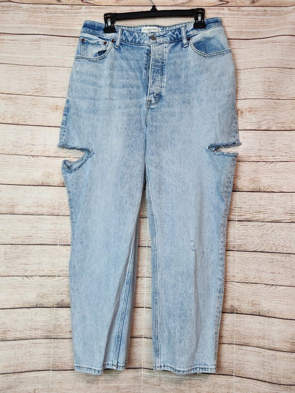 Abercrombie Fitch Jeans Women's 31/12S The Dad High Rise Button Fly Curve Love